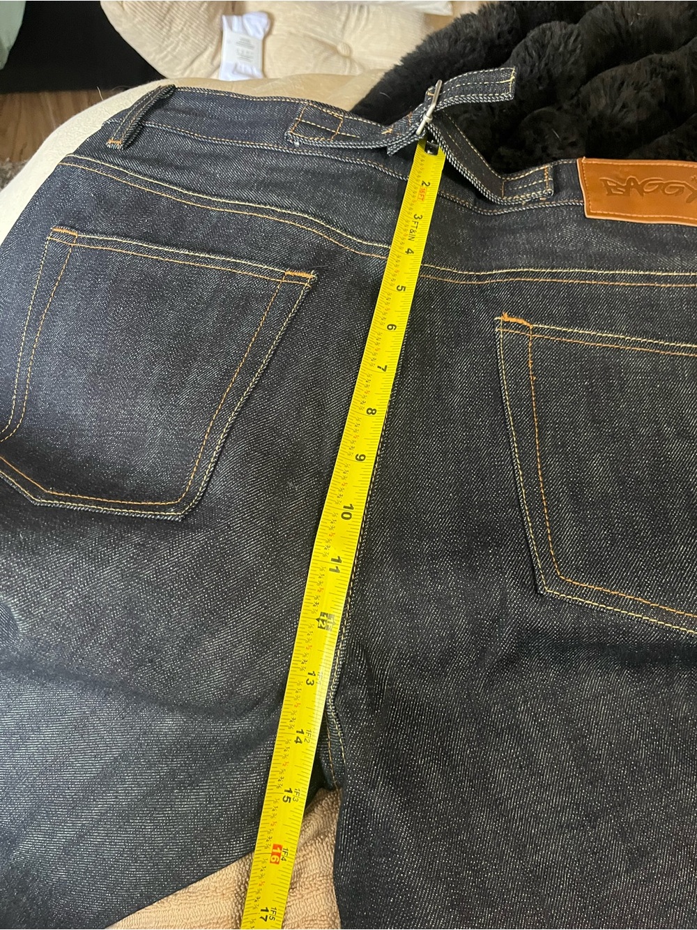Baggy Selvedge Jeans, S (32-ish) - Picture 3 of 16